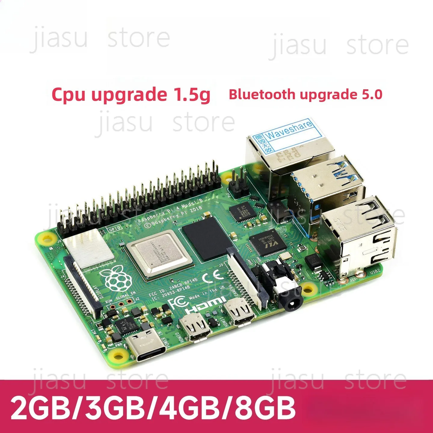 Raspberry Pi 4 8Gb Ram Kit - Kompatybilny z Raspberry Pi 4 Model