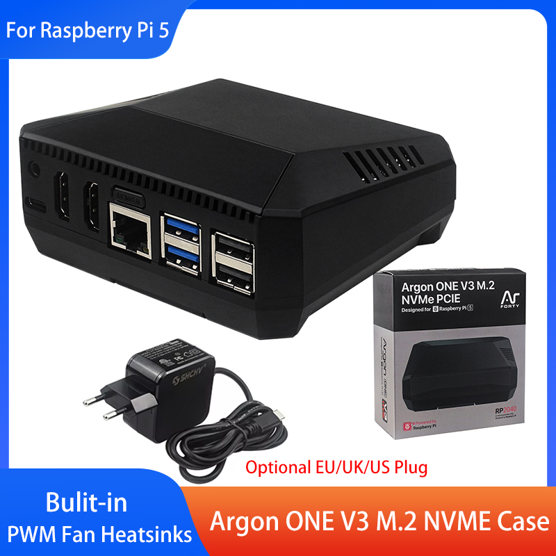 Argon One V3 M.2 Nvme Case - Obudowa Argon ONE V3 M.2 NVME