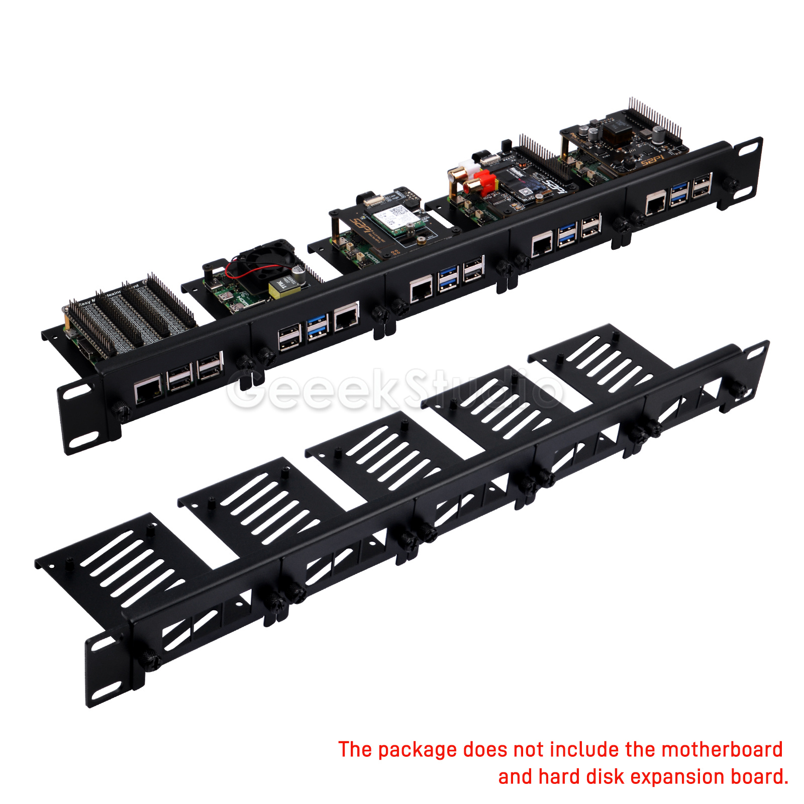 Uchwyt do montażu w stojaku 1U – Raspberry Pi Rackmount 1U 19 Inch recenzja i cena