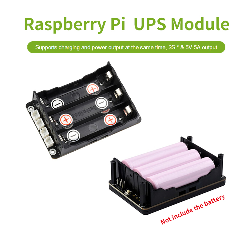 Raspberry Pi 5 UPS HAT obsługu – Raspberry Pi Uninterrupted Power Supply Ups 18650 recenzja i cena